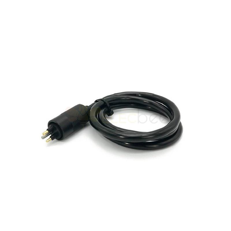 Сменный кабель MCIL10M Подводные разъемы для влажного монтажа IP69K 2-контактный штекер и кабель с гнездовой розеткой 1 м