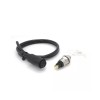 MCIL5F MCBH5M Underwater Power Connector IP69K 4Pin Female Plug and Male Socket Cable 1M