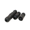 M12 7 Pin Nylon PA66 Material Waterproof Male Female Power Connector For Signal Transmission