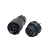 M16 Waterproof Connector Led Power Connector Front-Mounted 4-Core Board-To-Wire Aviation Plug Screw Lock