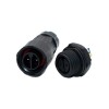 M16 Waterproof Connector Rear-Mounted 2 Pin LED Power Connector Screw Locking Male Plug Female Socket