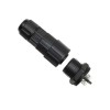 M16 Waterproof Connector Rear-Mounted 2 Pin LED Power Connector Screw Locking Male Plug Female Socket