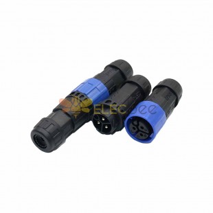 M19 Bayonet Waterproof Connector Screw Type Male and Female Docking 3-Core Plant Lamp Power Quick-Swap Connector
