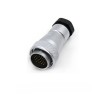 TA+Z Connector Straight Male Plug and Square Female Receptacle WF28-24pin Aviation Connector