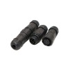 IP68 Waterproof connector M12 6pins Butt plug Sold Type Flame retardant nylon aviation connectors for LED Strips