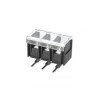 Barrier Strip Terminal Blocks with Cover 9.5 mm Pitches Right Angle 3 Pin Connector