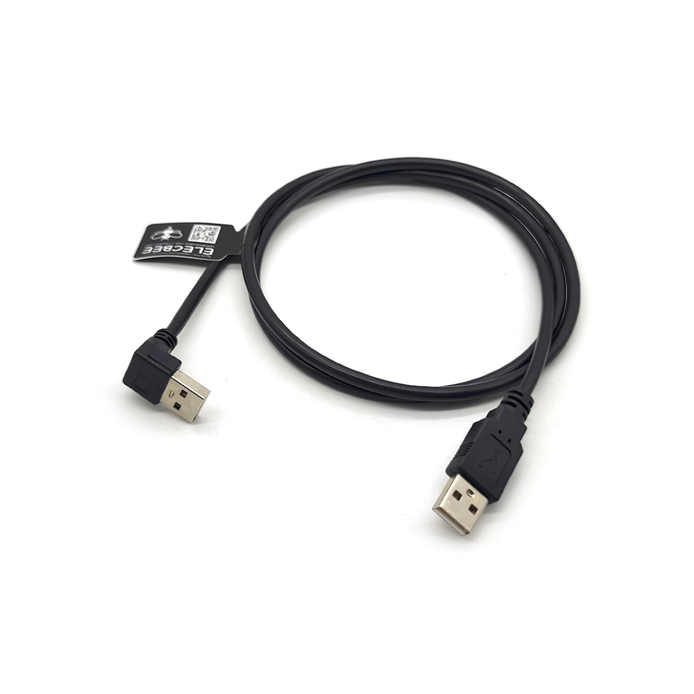 Cavo USB Tipo A Maschio Abbassamento verso il basso a 180 Gradi Tipo A Connettore