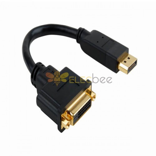 20pcs connecteur Displayport vers câble de conversion de connecteur DVI avec Cell3361