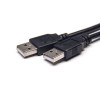 Doppelte serazur e-stecker USB-Kabel gerade ein Männliches auf männliches Datumkabel