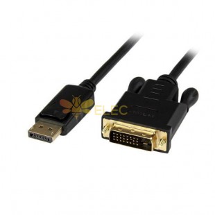 DP轉DVI線材1.8米數據信號傳輸線 20Pcs