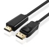 DP-zu-HDMI-Kabel 1,8 m Übergangskabel für Audio-Videogeräte