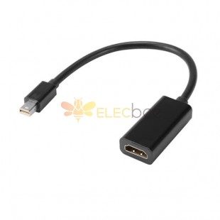 DP para HDMI Flash Cable Adaptador com pequena caixa