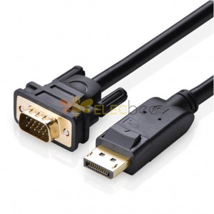 20pcs DP TO VGA 1.8m Displayport Connector to VGA Connector Conversion Cable for Signal