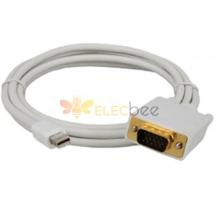 High Speed MiNi DP to VGA 1.8M Thunderbolt Cable for Macbook Pro