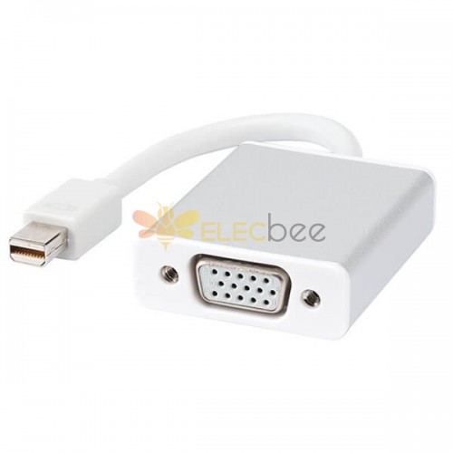 Mini Displayport to Vga cable Mini DP to VGA Converter Cable for laptop pc macbook Support 1080p