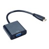 MiNi HDMI para VGA Convertion Suporte a cabo HDMI1.1/1.2/1.3