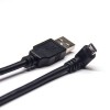 mirco usb接口对Type A公头直式适用于安卓手机充电线1M 1m