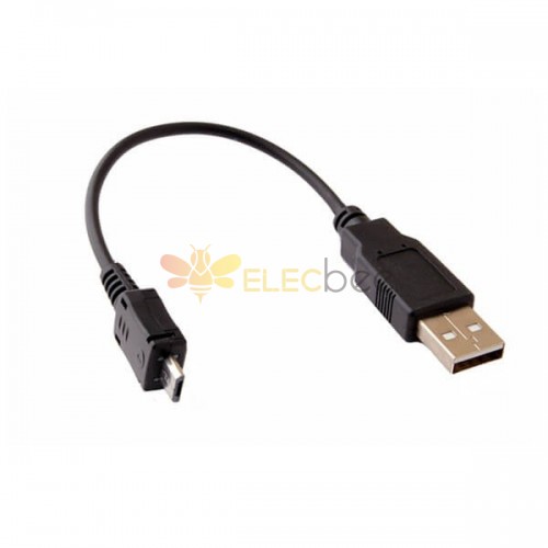 20pcs USB 2.0 Micro B to Type A Male to Male for Android device conversion cable