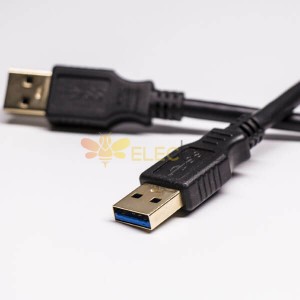 Cabo USB 3.0 para disco rígido externo tipo um cabo de extensão masculino para feminino