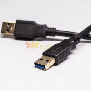 20개 USB 3.0 외장형 하드 드라이브용 케이블 유형 A 남성-여성 연장 케이블