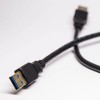 20 peças de cabo USB 3.0 para disco rígido externo tipo A cabo de extensão macho para fêmea