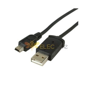 20 Stück USB-Kabel Android Mini B auf A Typ Stecker auf Stecker für Android-Geräte, Tastaturen, Netzwerk-PC-Komponenten