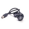 20 piezas Cable USB tipo A de montaje en panel a tipo B Cable USB resistente al agua