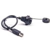 20 шт. USB-кабель для крепления на панель типа A к водонепроницаемому USB-кабелю типа B