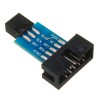 Connettore scheda adattatore da 10 pin a 6 pin per convertitore di interfaccia ISP AVR AVRIS USBASP STK500 standard