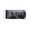 10-in-1 CP2102USB-TTLシリアルコンバータモジュール多機能シリアルポートボードRS485RS232、ケーブル0-30V