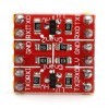 100 Stück 3,3 V 5 V TTL bidirektionaler Logikpegelwandler für Arduino – Produkte, die mit offiziellen Arduino-Boards funktionieren