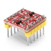 Arduino 용 100pcs 3.3V 5V TTL 양방향 논리 레벨 변환기-공식 Arduino 보드와 함께 작동하는 제품