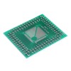 10PCS QFP/TQFP/FQFP/LQFP64 TQFP100 to DIP Adapter PCB 0.8/0.5mm Converter PCB Board DIP Pin Pitch Converter Socket