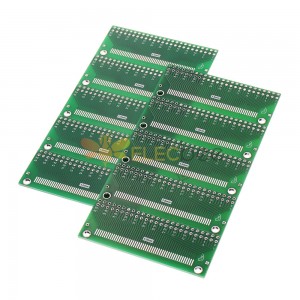 10 peças 50 p 0,5 mm/1 mm FFC/FPC para DIP FFC 2,54/TFT LCD placa adaptadora soquete IC
