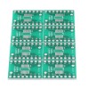 10 Uds SOP16 SSOP16 TSSOP16 a DIP DIP16 0,65/1,27mm IC adaptador placa PCB