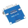 10Pcs A14 RS232 to TTL Serial Port to TTL Converter Board Brush Module MAX3232 Chip