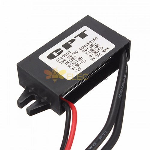 Imported Car Charge DC Converter Module 12V-5V Micro USB