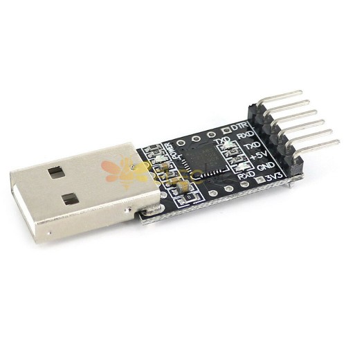 10 Stück CP2102 USB-zu-TTL-Seriell-Adaptermodul USB-zu-UART-Konverter-Debugger-Programmierer für Pro Mini für Arduino – Produkte, die mit offiziellen Arduino-Boards funktionieren