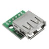 10 件 USB 2.0 母頭插座轉 DIP 2.54 毫米針 4P 適配器板