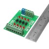 Scheda di isolamento dell\'accoppiatore ottico a 4 canali da 12 V a 3,3 V Modulo isolato Scheda del convertitore di tensione del livello del segnale PLC 4 bit