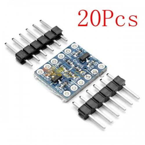 20Pcs 2 채널 IIC I2C L0gic 레벨 변환기 양방향 모듈