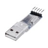 Módulo adaptador convertidor 20 piezas PL2303 USB a RS232 TTL con cubierta a prueba de polvo PL2303HX