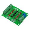 24V To 12V 4 Channel Optocoupler Isolation Board Isolated Module PLC Signal Level Voltage Converter Board 4Bit