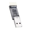 2 Adet CP2104 USB-TTL UART Seri Adaptör Mikrodenetleyici 5V/3.3V Modül Dijital G/Ç USB-A