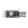 2Pcs CP2104 USB-TTL UART Serial Adapter Microcontroller 5V/3.3V Module Digital I/O USB-A