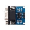 2 uds DC5V MAX3232 MAX232 RS232 a módulo convertidor de comunicación serie TTL con Cable de puente para Arduino-productos que funcionan con placas oficiales para Arduino