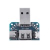 30pcs USB Adapter Board Male to Female Micro Type-C 4P 2.54mm USB4 Module Converter
