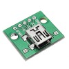 30pcs USB To DIP Female Head Mini-5P Patch To DIP 2.54mm Adapter Board