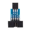 3 adet 10 Pin\'den 6 Pin\'e Adaptör Kartı Dönüştürücü Modülü AVRISP MKII için USBASP STK500 for Arduino - resmi Arduino panolarıyla çalışan ürünler