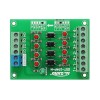 3pcs 12V轉3.3V 4通道光耦隔離板隔離模塊PLC信號電平電壓轉換板4Bit